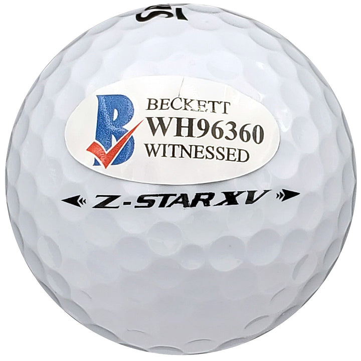 Hideki Matsuyama Signed Srixon Golf Ball Z Star XV Beckett