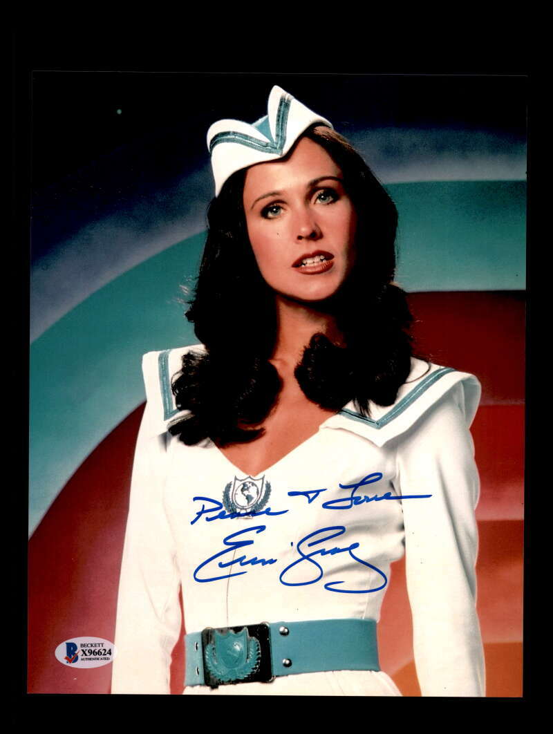 Erin Gray BAS Beckett Coa Signed 8x10 Buck Rogers Photo Autograph