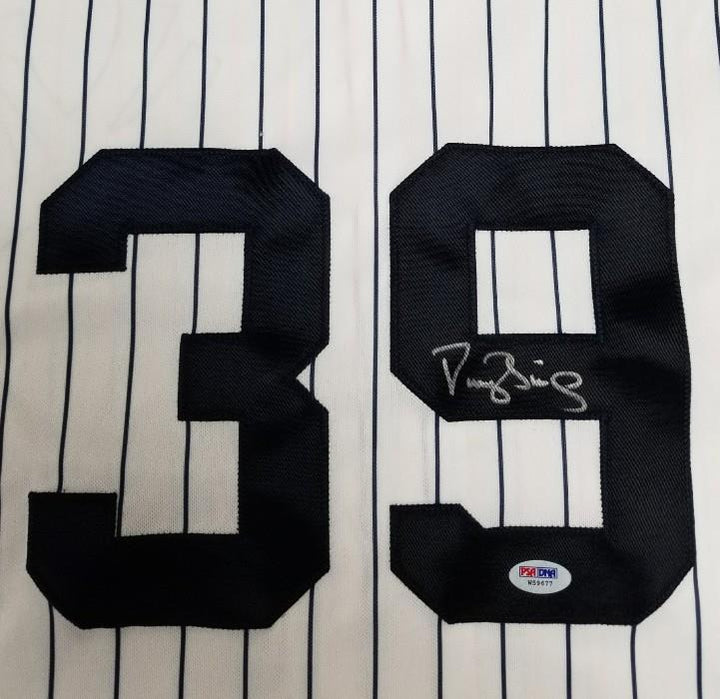 DARRYL STRAWBERRY Signed Majestic NEW YORK Yankees Jersey ~ PSA/DNA COA