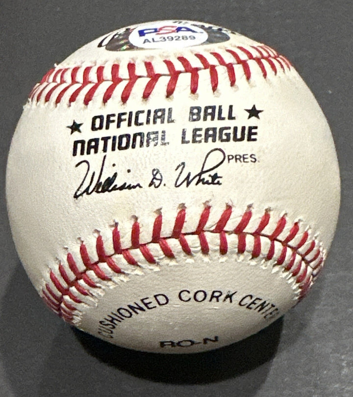 Willie Mays Signed Official NL Baseball Giants Hof Mint Autograph Ball PSA Coa