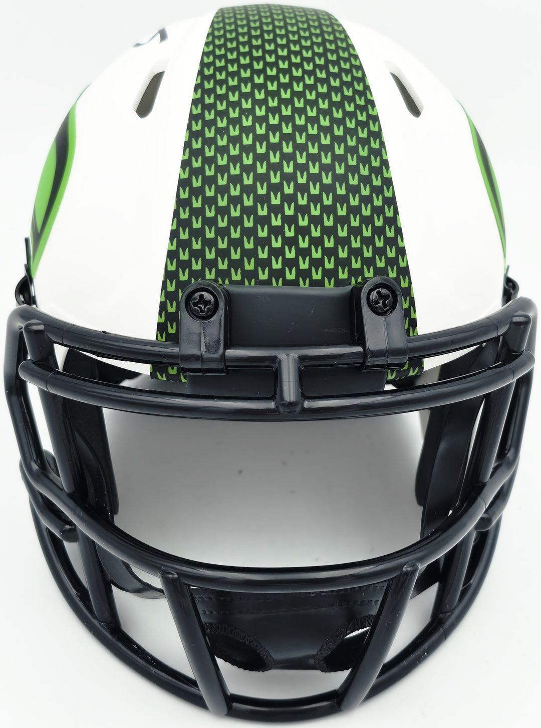 Earl Thomas III Auto Seahawks White Lunar Eclipse Speed Mini Helmet Beckett Wit
