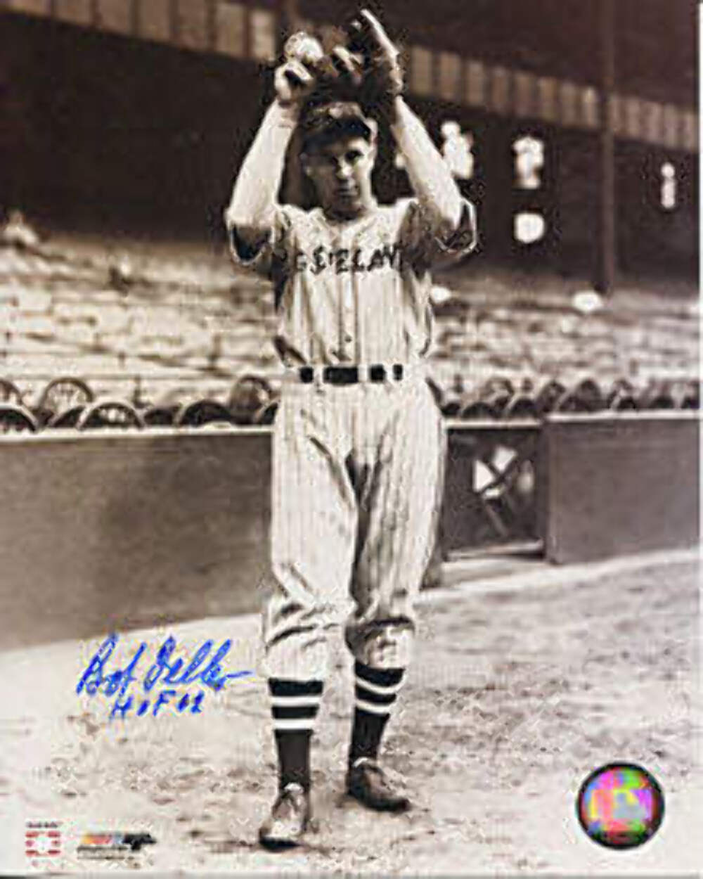 Bob Feller Autographed/Signed 8x10 Photo