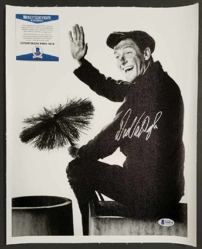 Dick Van Dyke autograph signed Mary Poppins 11x14 Canvas Photo #3 ~ BAS Beckett