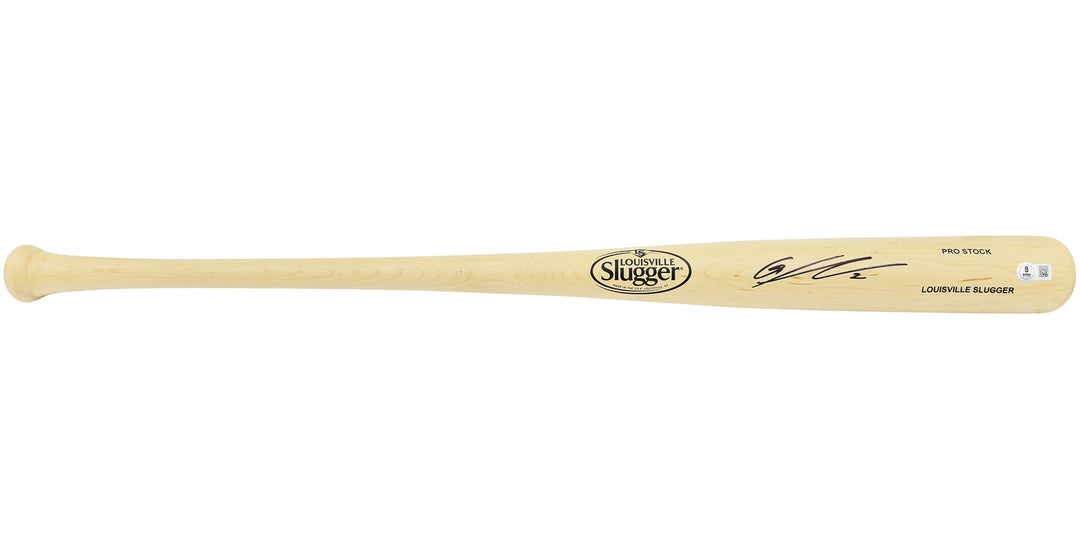 Gunnar Henderson Auto Blonde L Slugger Pro Stock Baseball Bat Orioles Beckett