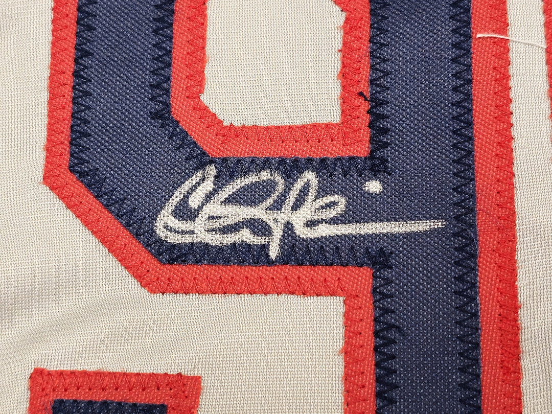 Major League Charlie Sheen Corbin Bernsen Tom Berenger Auto Gray Jersey Beckett