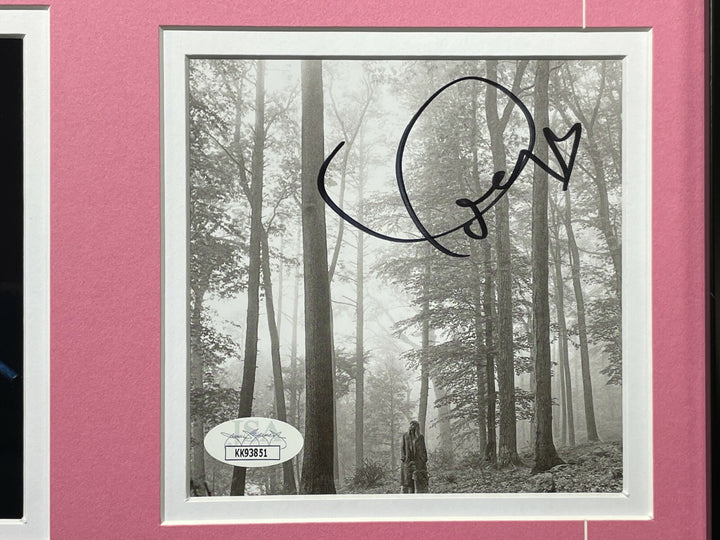 Taylor Swift Signed Folklore CD Cover Framed Album JSA COA Autograph Memorabilia