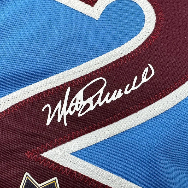 Facsimile Autographed Mike Schmidt Philadelphia Blue Reprint Auto Jersey XL