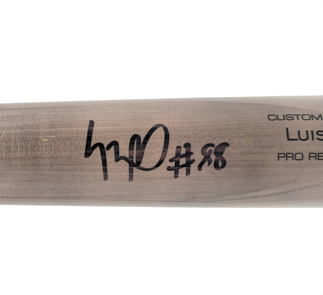 Luis Robert Jr. Auto Gray Victus Player Model Baseball Bat White Sox Beckett Wit