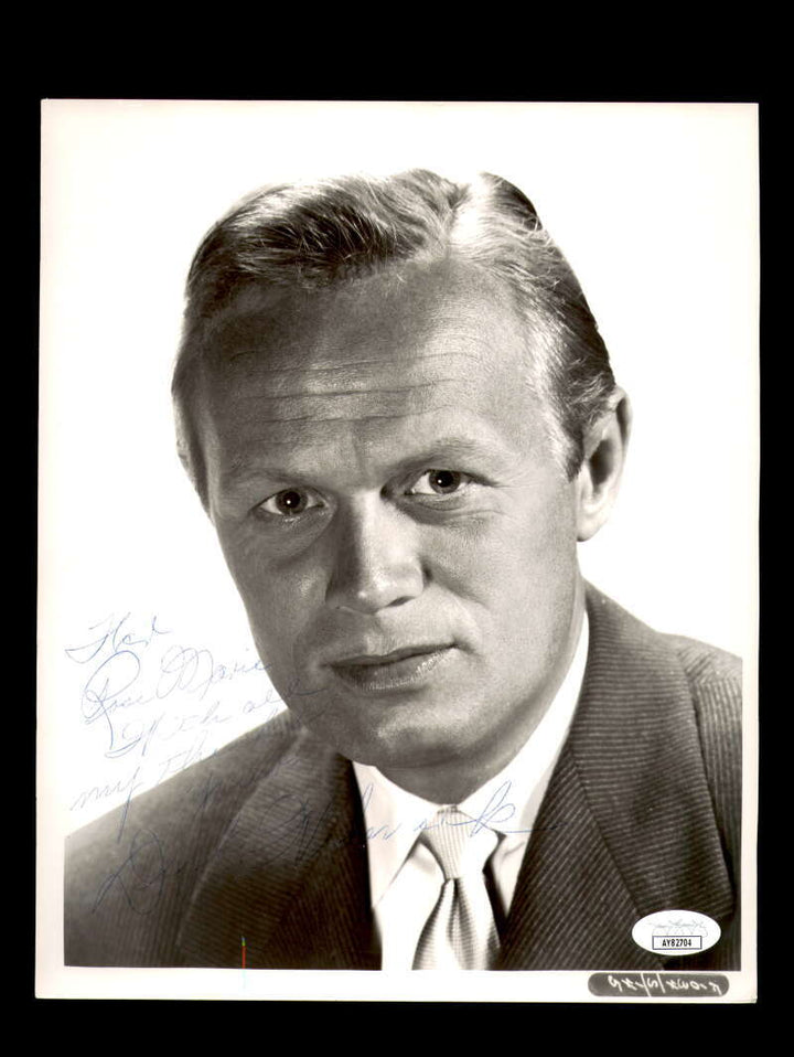 Richard Widmark JSA Coa Signed 8x10 Photograph Autograph