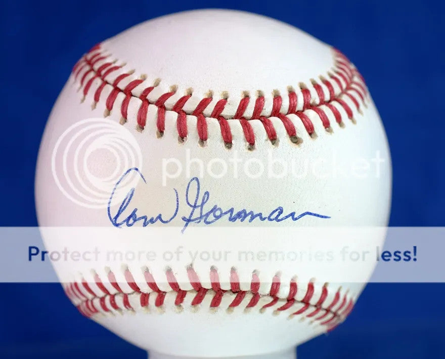 Tom Gorman Psa/dna Authentic Signed American League Baseball Autograph