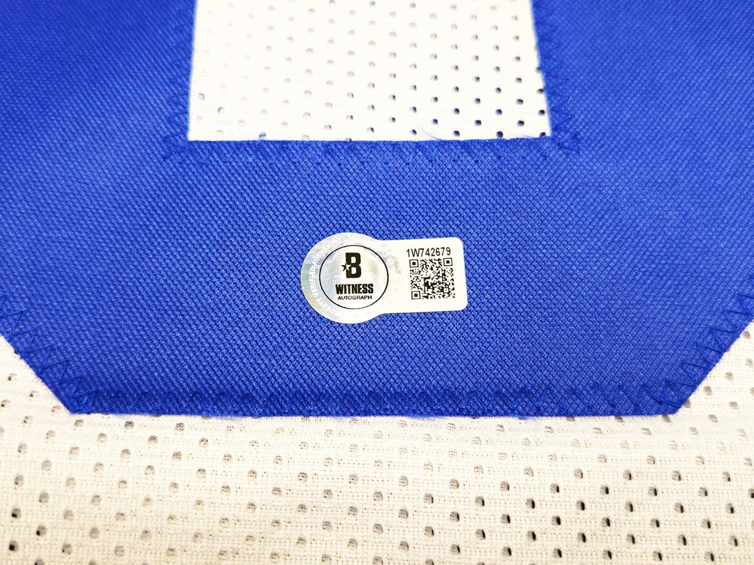 Dallas Cowboys Dez Bryant Signed White Jersey Beckett Wit