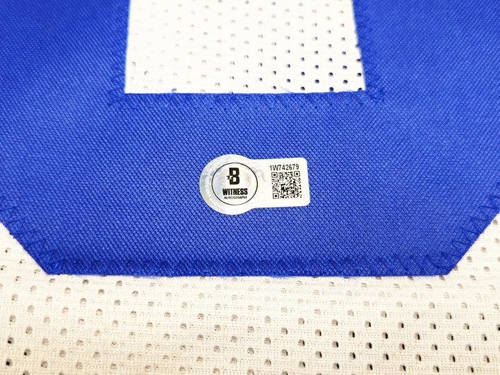Dallas Cowboys Dez Bryant Signed White Jersey Beckett Wit