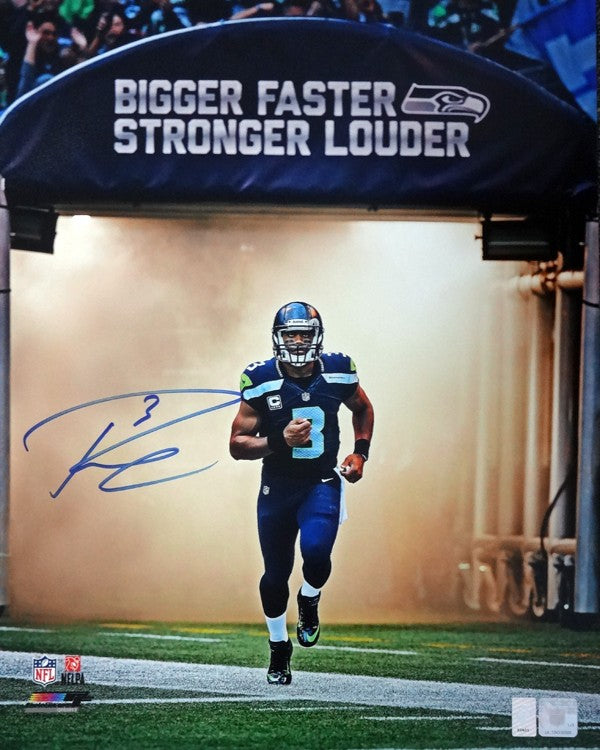 Russell Wilson Autographed Signed 16x20 Photo Seattle Seahawks RW Holo