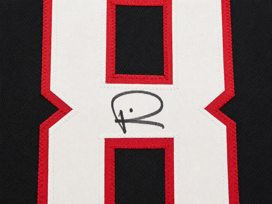 Atlanta Falcons Andre Rison Signed Black Jersey Beckett BAS Witness