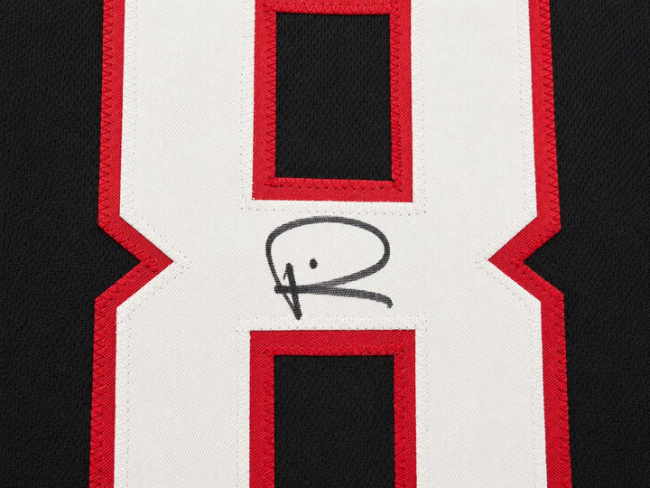 Atlanta Falcons Andre Rison Signed Black Jersey Beckett BAS Witness