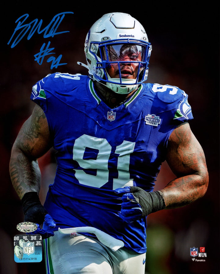 Byron Murphy II Signed 8x10 Photo Seattle Seahawks Spotlight MCS Holo