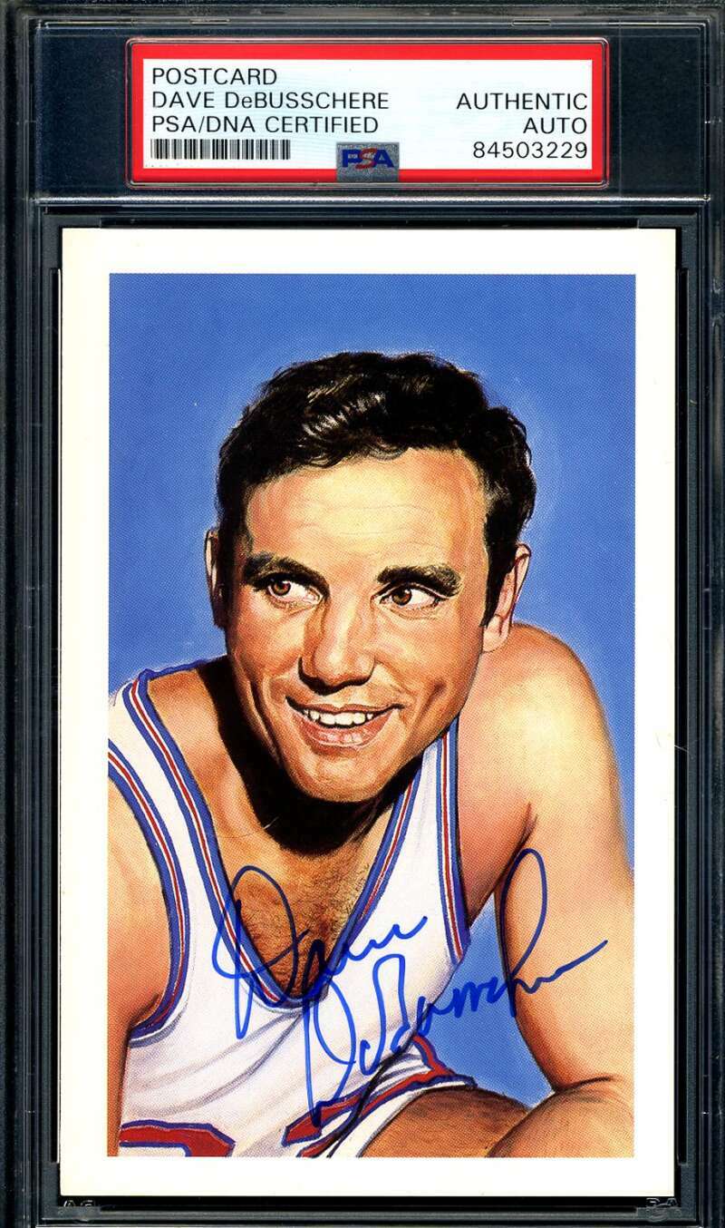 Dave DeBusshere PSA DNA Coa Signed 1992 Center Court Autograph