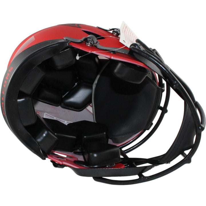 Michael Penix Autographed Atlanta Falcons Authentic Rave Helmet Beckett 54778