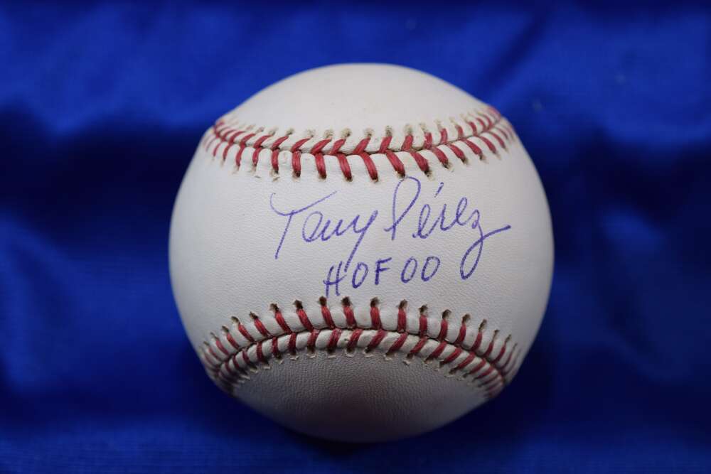 Tony Perez PSA DNA Autograph Major League Signed Baseball HOF 00