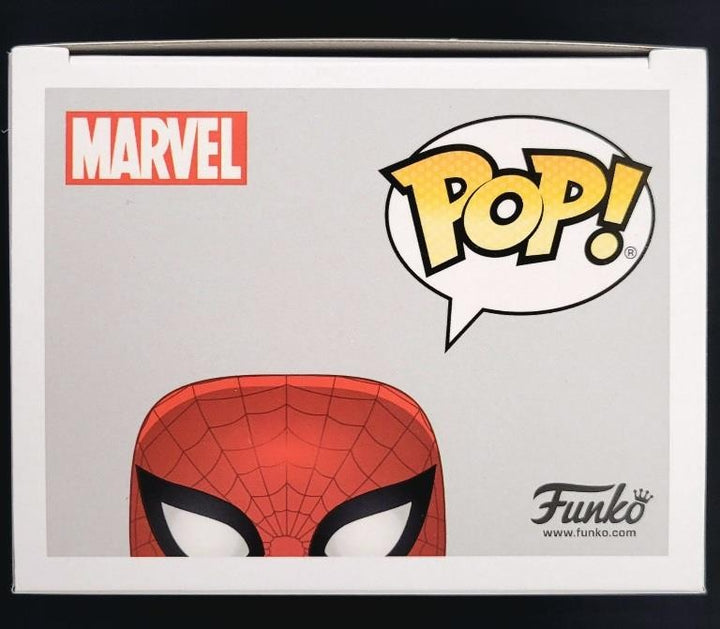 Tobey Maguire signed Spider-Man 80 Years Funko Pop! 598 autograph ~ Beckett BAS