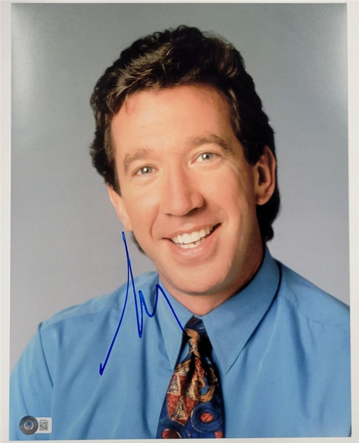 Tim Allen signed 11x14 photo autograph BAS Beckett *READ*