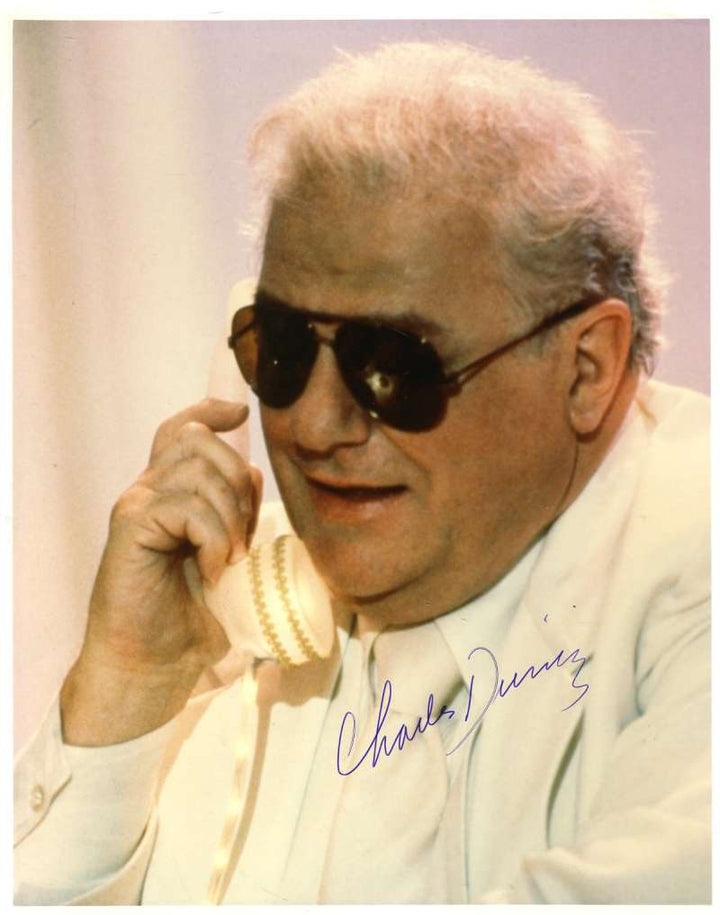 Charles Durning Psa Dna Coa Hand Signed 8x10 Photo Autograph Authentic