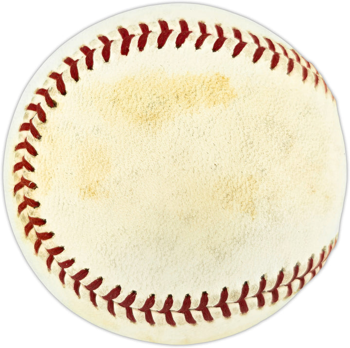 Roberto Clemente Auto Official Feeney NL Baseball Pirates "To Bill" Beckett, PSA