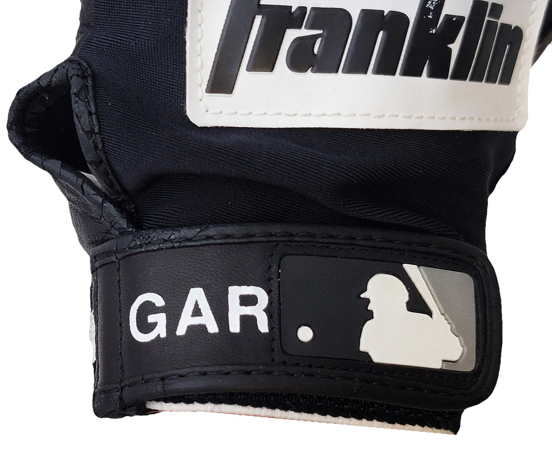 Edgar Martinez Auto Franklin Game Used Black Batting Gloves Certificate