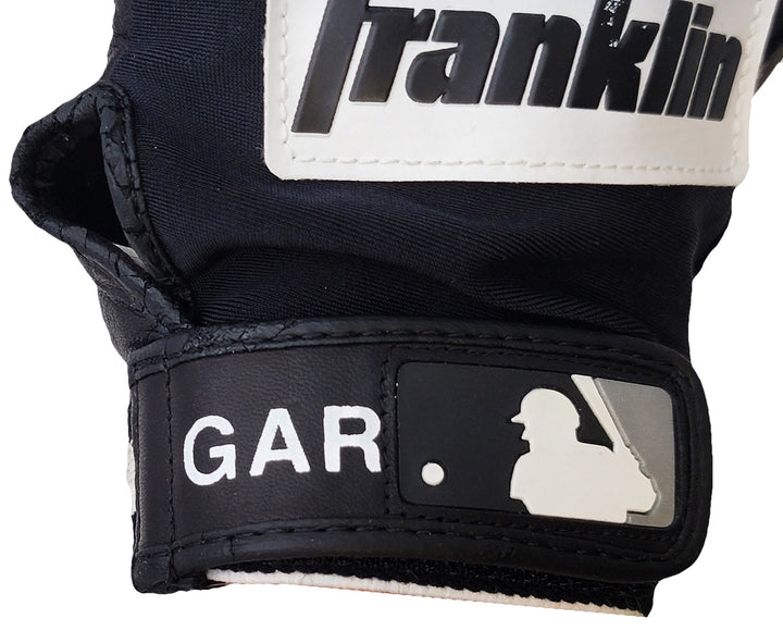 Edgar Martinez Auto Franklin Game Used Black Batting Gloves Certificate