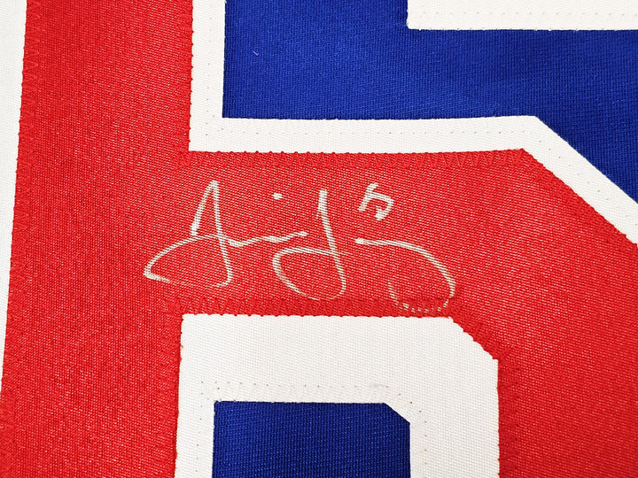 New York Rangers Jaromir Jagr Signed Blue, Red & White Jersey Beckett Wit