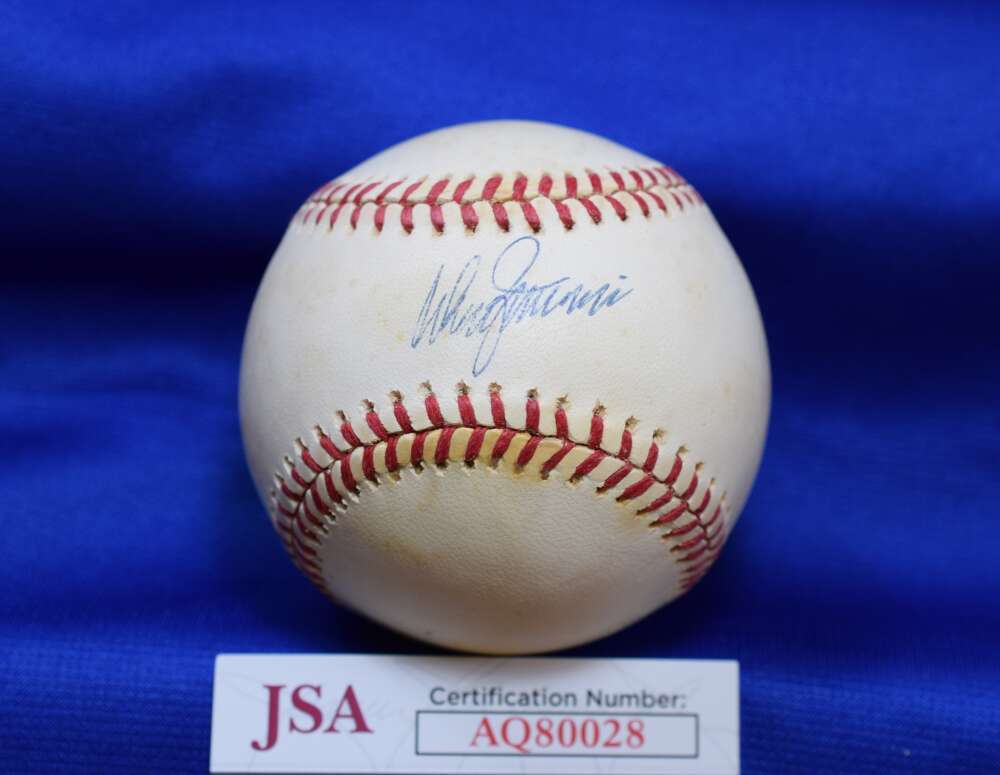 Don Zimmer JSA Coa Autograph National League ONL Signed Baseball 1