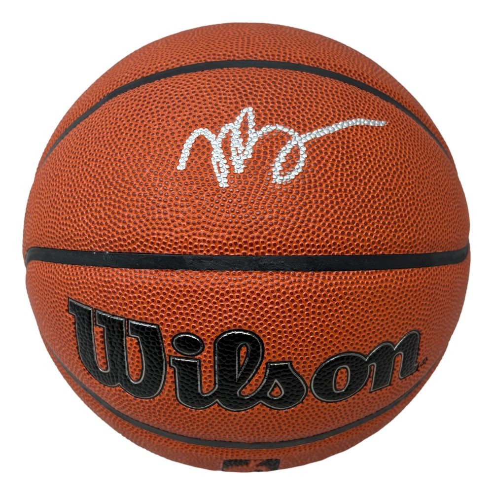 Jaylen Brown Philadelphia 76ers Signed Wilson I/O Basketball BAS