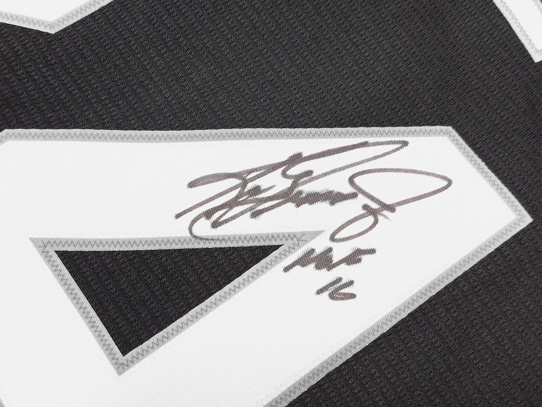 Mariners Ken Griffey Jr. Signed Black Nike Jersey Size L "HOF 16" Beckett Wit