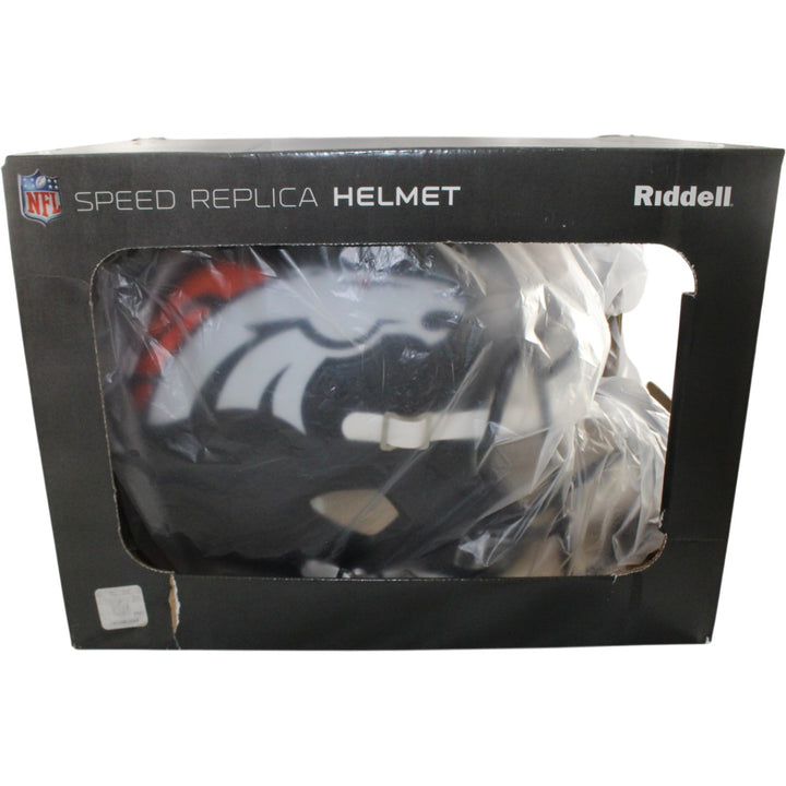 JK Dobbins Autogrraphed/Signed Denver Broncos F/S Helmet JK ALL DAY JSA 57172
