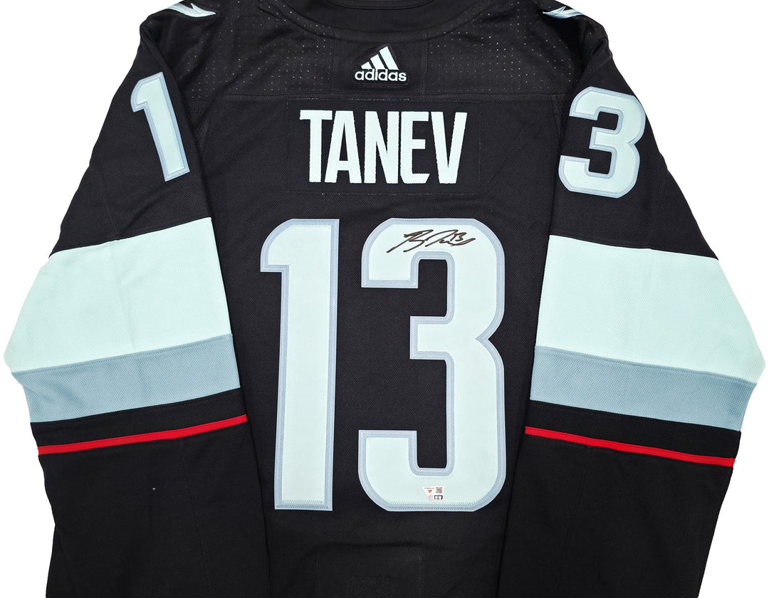 Seattle Kraken Brandon Tanev Auto Blue Adidas Authentic Jersey Size 54 Fanatics