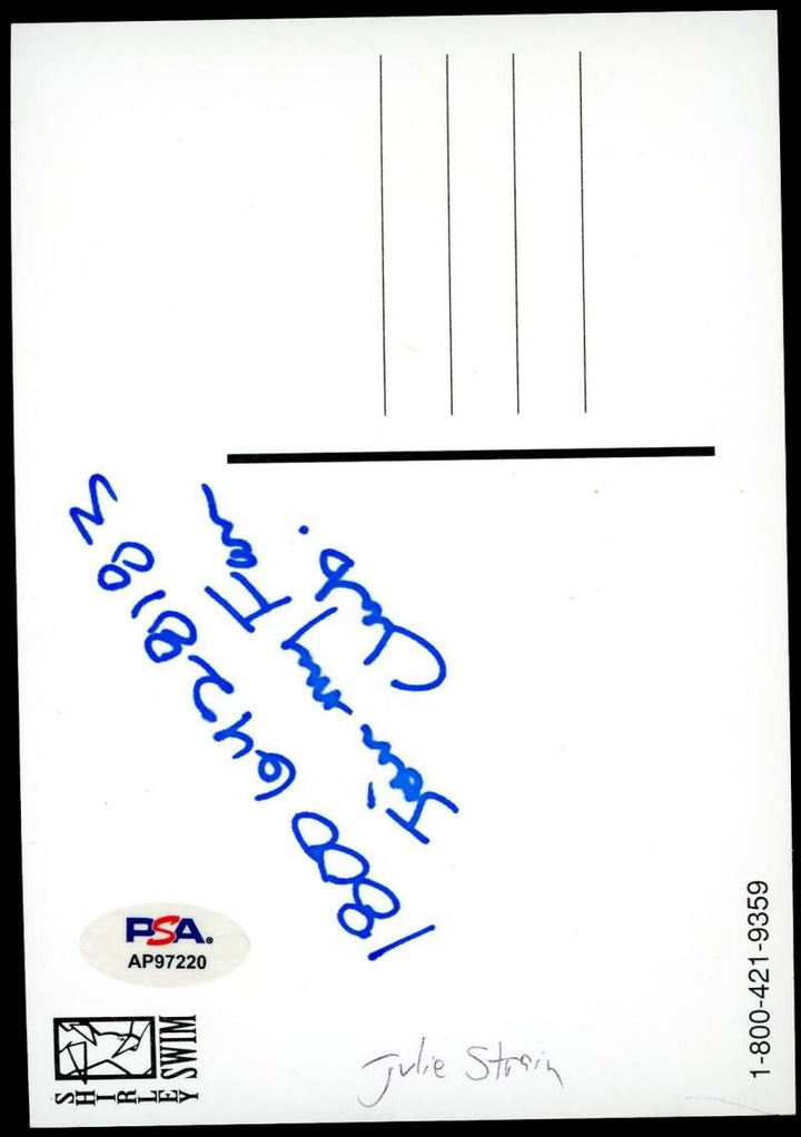 Julie Strain PSA DNA Coa Signed 5x7 Photo Autograph