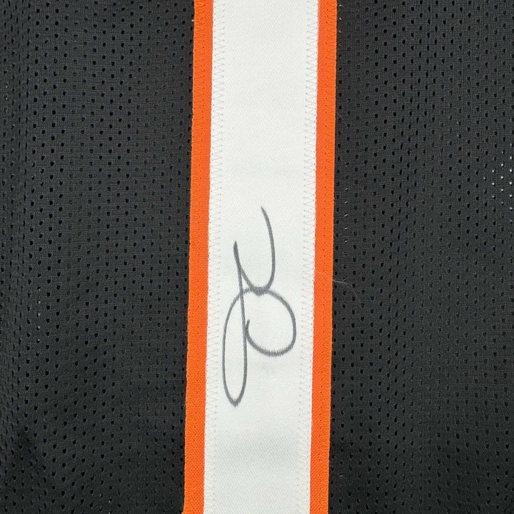 Autographed/Signed Ja'Marr Chase Cincinnati Black Jersey Beckett COA