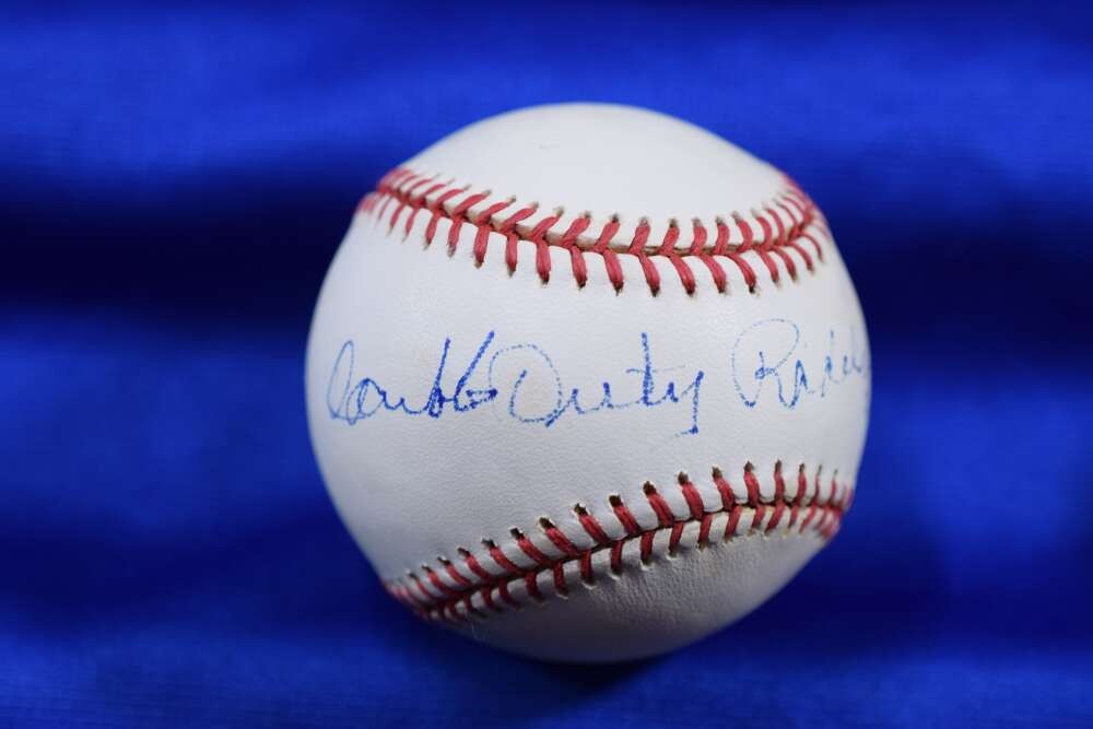 Double Duty Radcliffe PSA DNA Autograph National League ONL Signed Baseball