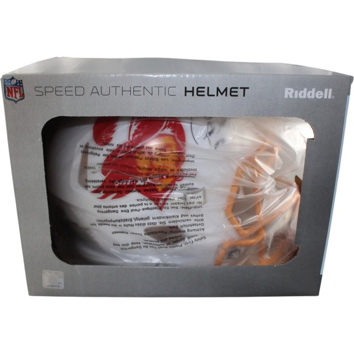 Ronde Barber Autographed Tampa Bay Buccaneers Pro TB Helmet HOF Beckett 55452