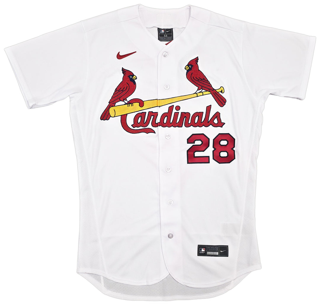 Cardinals Nolan Arenado Signed White Nike Collection Jersey Size 44 Fanatics MLB