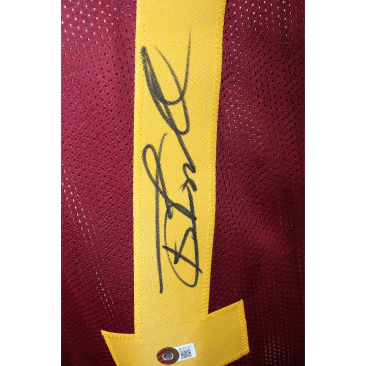 Tony Boselli Autographed/Signed College Style Red Jersey Beckett 43098