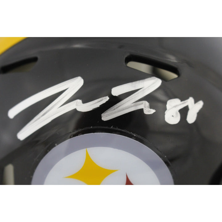 Pat Freiermuth Autographed/Signed Pittsburgh Steelers Mini Helmet Beckett 49018