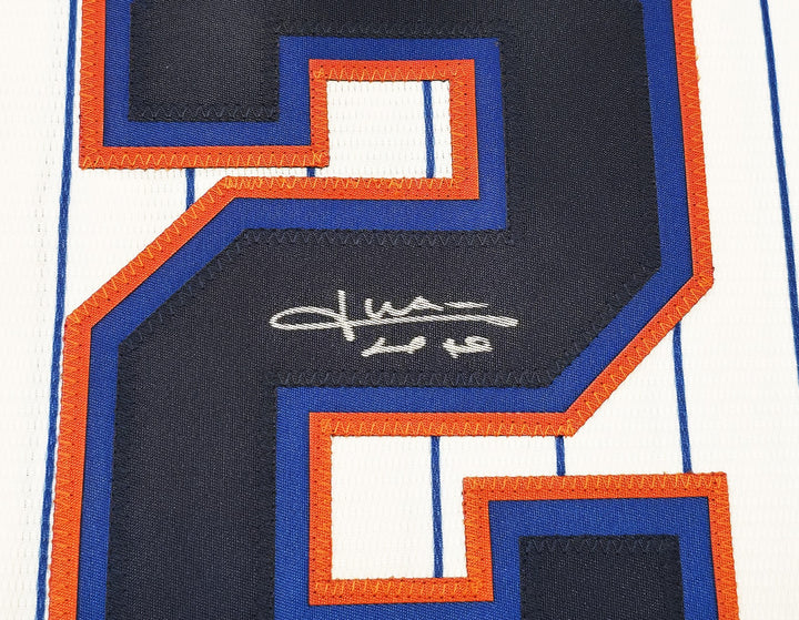 New York Mets Juan Soto Signed White Nike Jersey Size XL Beckett