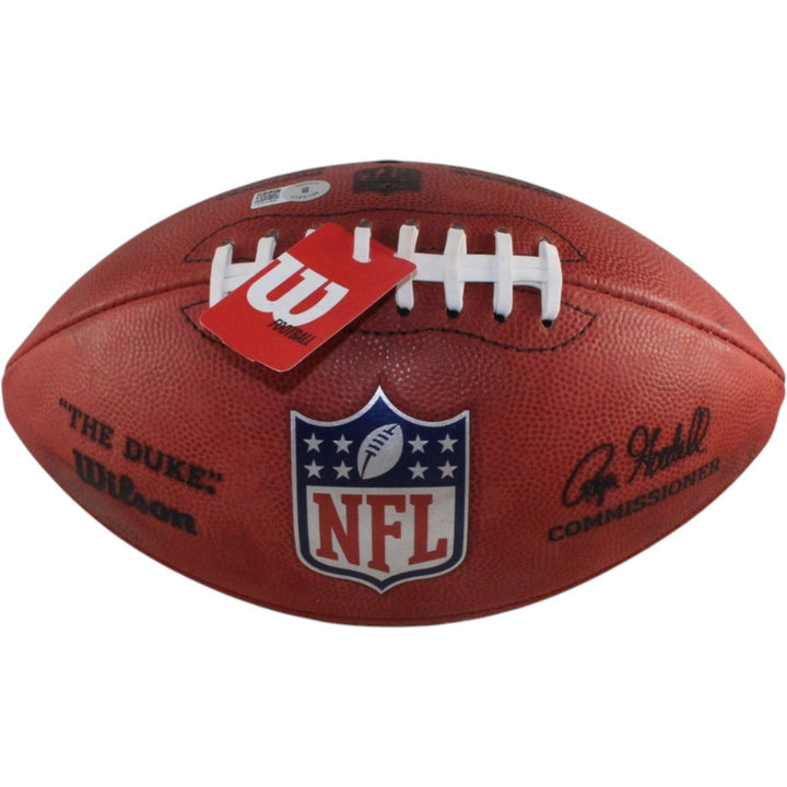 Riggins Rypien Williams Signed Washington Redskins Football AS IS Beckett 35611