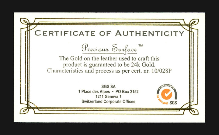 Ichiro Suzuki Signed 24 KT Gold Baseball Seattle Mariners "#51 10x GG" IS Holo