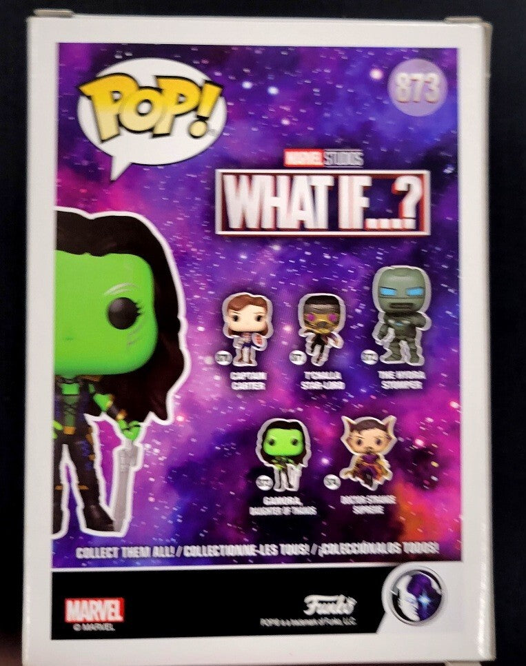 Zoe Saldana signed Gamora Funko Pop Marvel Guardians ~ Beckett BAS Holo