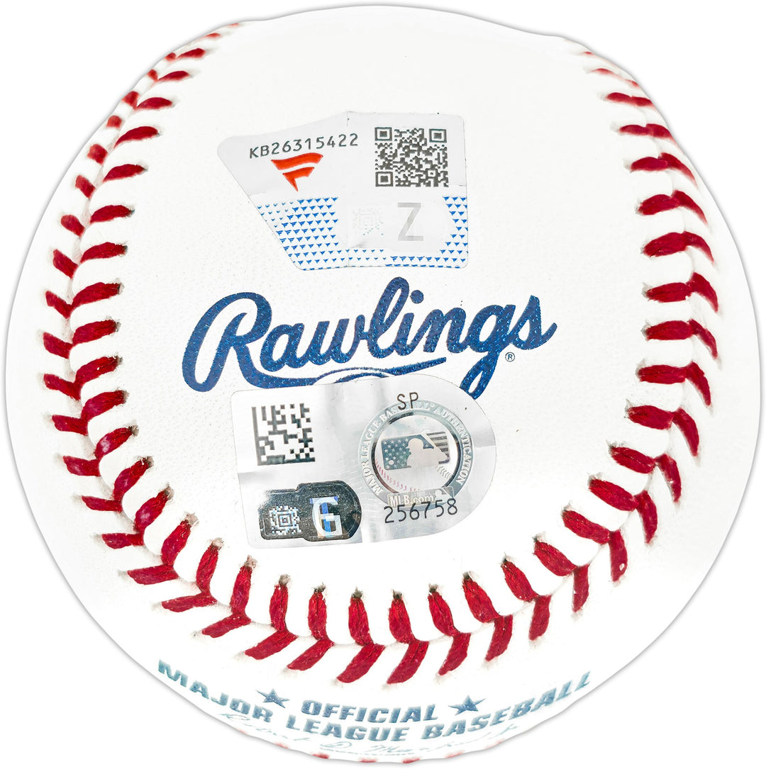 Kade Anderson Signed Official MLB Baseball Mariners Fanatics MLB Holo