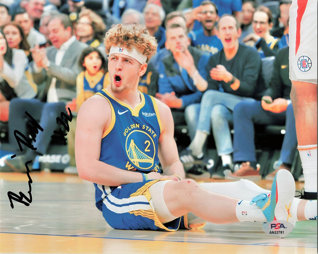 Brandin Podziemski signed 8x10 photo PSA/DNA Warriors Autographed