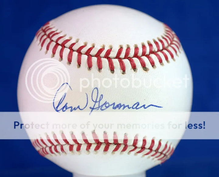 Tom Gorman Psa/dna Authentic Signed American League Baseball Autograph