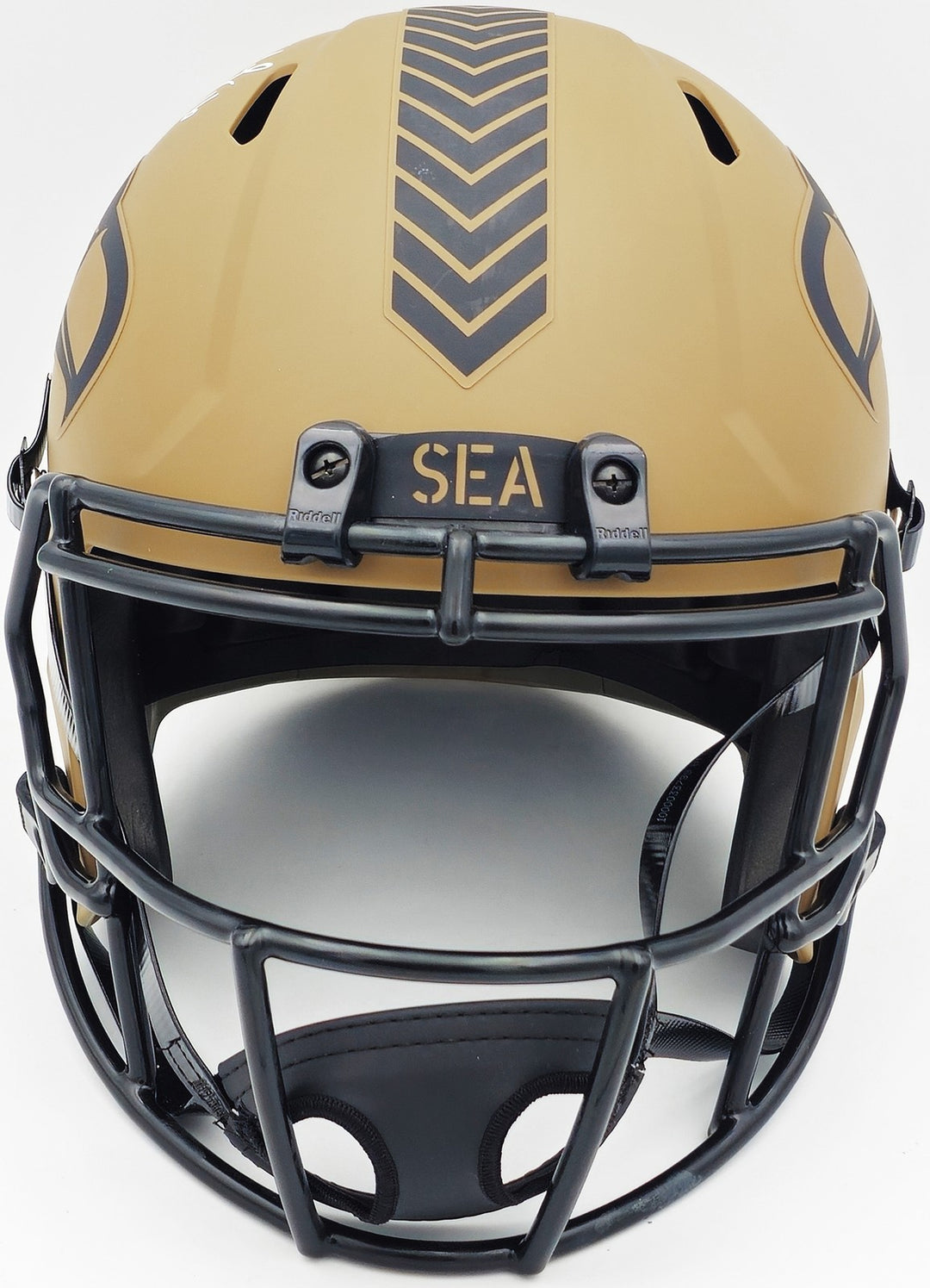 Tyler Lockett Auto Seahawks Camo Brown 2023 Salute to Service Full Sz Rep Helmet